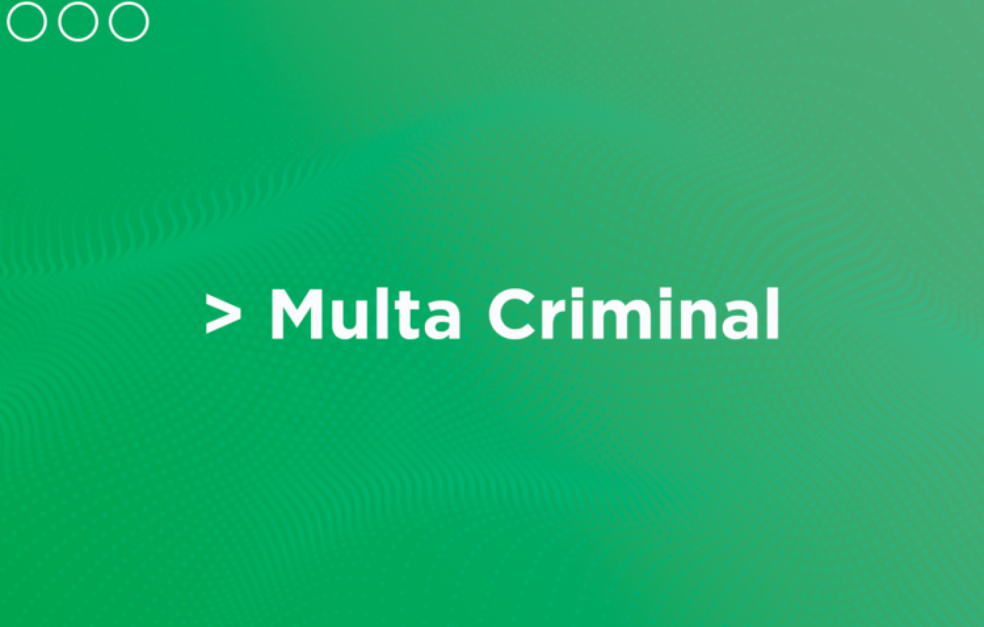 multa-criminal